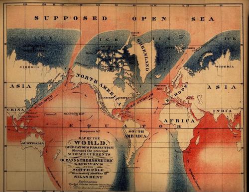 Open Polar Sea - Silas Bent - 1872