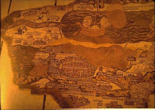 #121 Madaba Map of Palestine