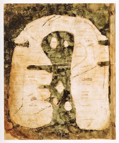 #206 The Albi, or Merovingian Map
