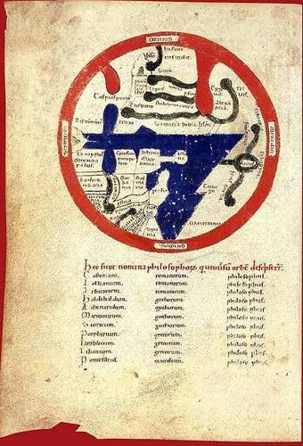 #216 Guido of Pisa's World Map