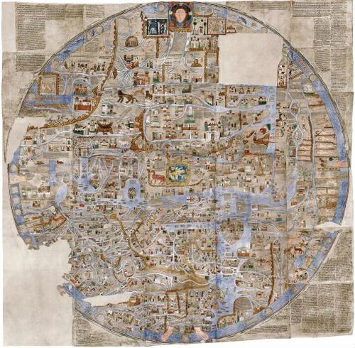 #224 The Ebstorf Mappamundi