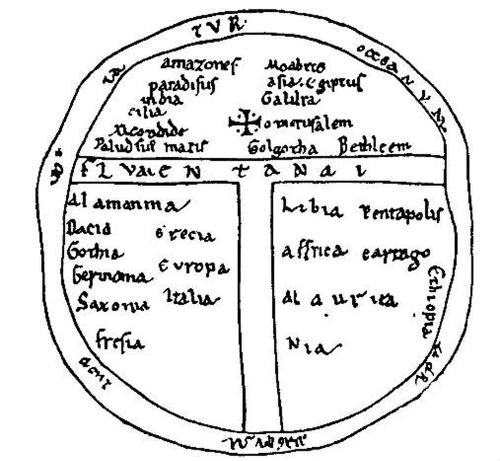 #205 Isidore of Seville, T-O Maps