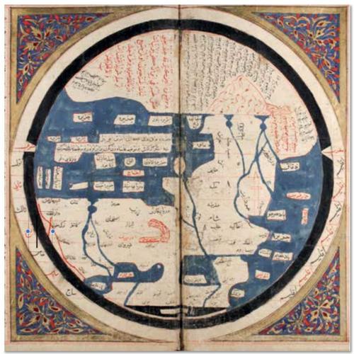 #214.6 Terrestrial map, Takvim-i Tarihi