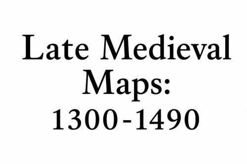 Late Medieval Monographs: 1300-1490