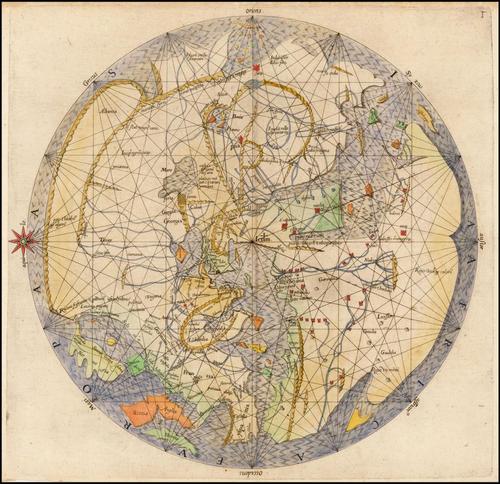 #228 Marino Sanudo and Pietro Vesconte World Maps