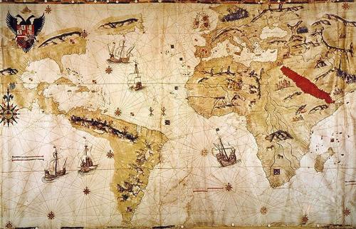 #338 Juan Vespucci World Map