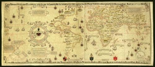#346 Diego Ribero World Map