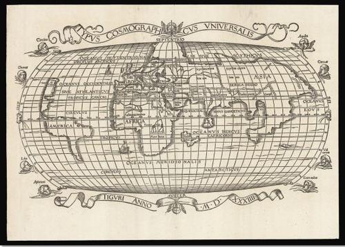 #355 Joachim Von Watte,&nbsp;Typus Cosmographicus Universalis