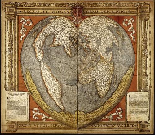 #356 Oronce Fine World Maps