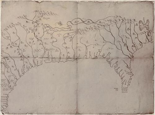#373.1&nbsp;Mapa del Golfo y costa de la Nueva Espana