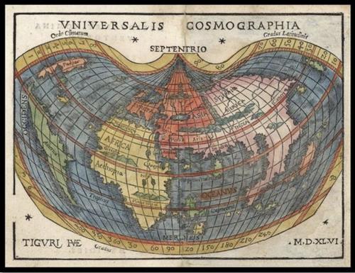 #379 Universalis Cosmographia, from Rudimentorum Cosmographiæ