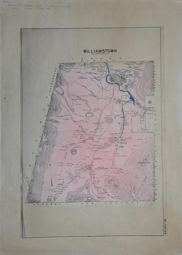 1894 Map of Williamstown Higher Quality