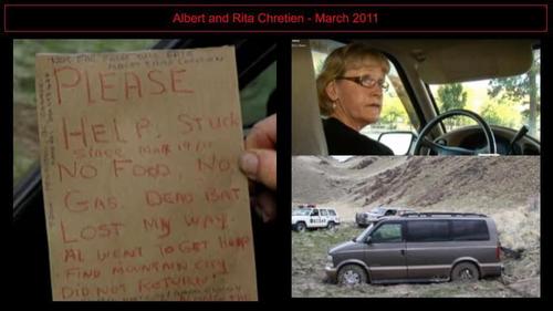 Rita & Al Chretien - 7 weeks in a van