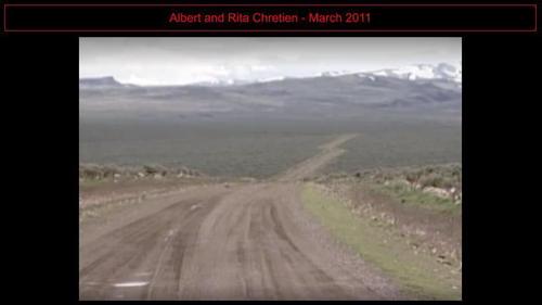 Rita & Al Chretien - going back to their intended route