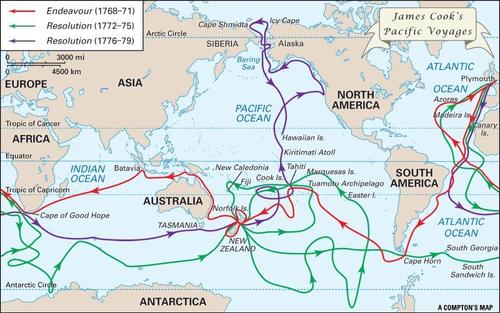 Captain Cook's Three Voyages