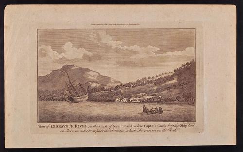 View of Endeavour River on the Coast of New Holland