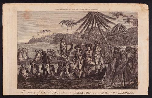 The Landing of Captain Cook at Mallicolo