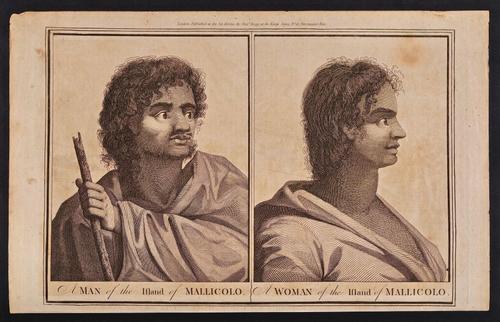 A Man of the Island of Mallicolo / A Woman of the Island of Mallicolo