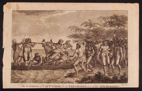 The Landing of Captain Cook at Erramanga, one of the New Hebrides