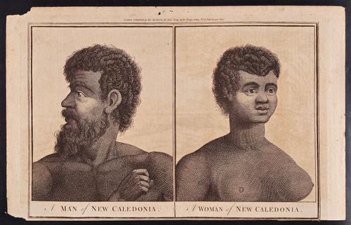 A Man of New Caledonia / A Woman of New Caledonia