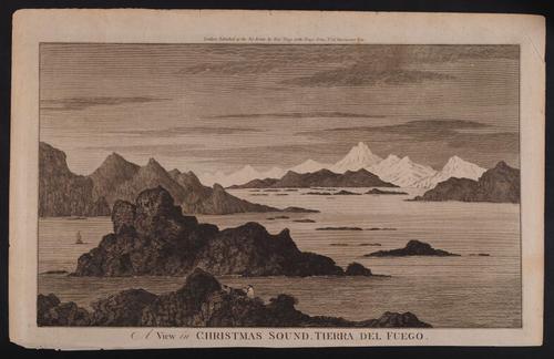 A View in Christmas Sound, Tierra del Fuego