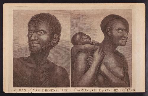 A Man of Van Diemen's Land / A Woman & Child of Van Diemen's Land