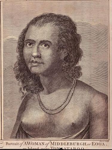 Portrait of a Woman of Middleburgh, or Eooa, an Island near Tongataboo