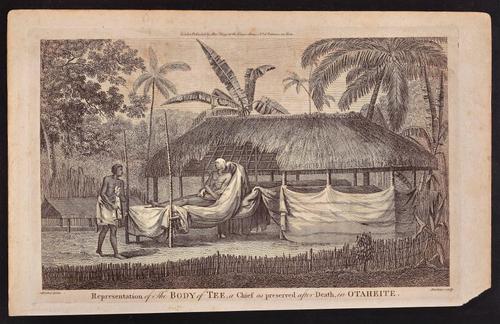 The Body of Tee, a Chief, as preserved after Death, in Otaheite