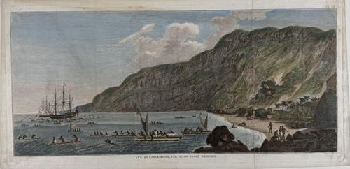 Vue de Karakakooa, Partie de L'Isle Owhyhee
