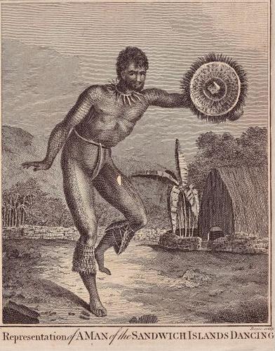 A Man of the Sandwich Islands Dancing