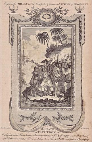The Death of Captain Cook, at Owhyhee