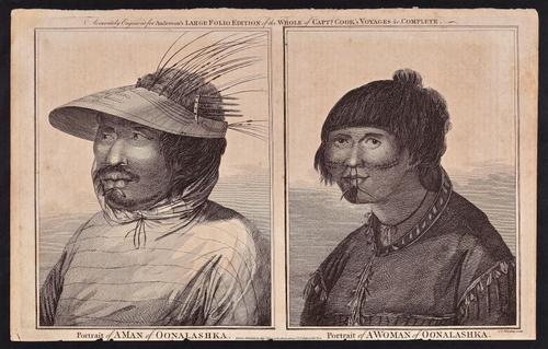 Portrait of A Man of Oonalashka / Portrait of A Woman of Oonalashka