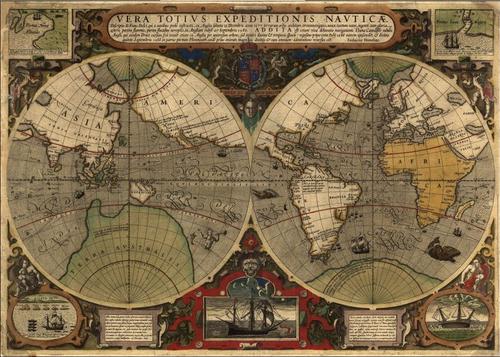 #434: Vera Totius Expeditionis Nauticae (The Drake Map)