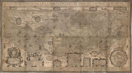 #437: Descrittione Universale Della Terra Con L'Uso Del Navigare