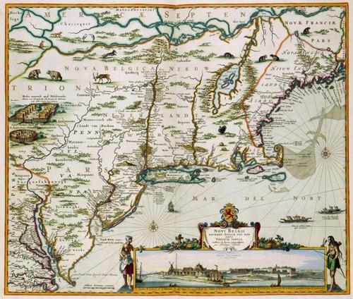 #476: Novi Belgii Novaeque Angliae Nec Non Partis Virginiae Tabula&nbsp;