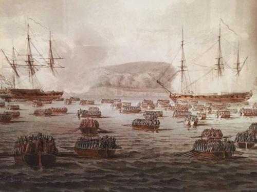 British landing - Kips Bay