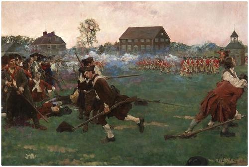 Fight on Lexington Green