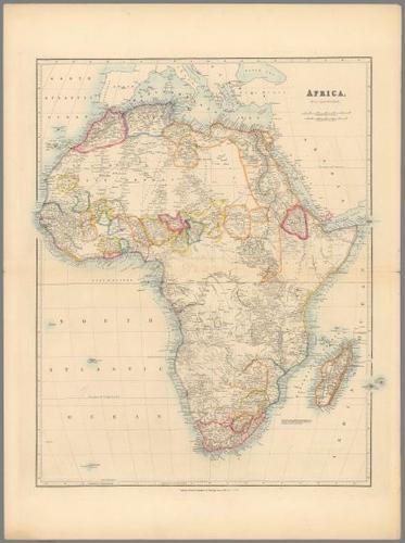 E141 - Royal Atlas Africa 1878&nbsp;