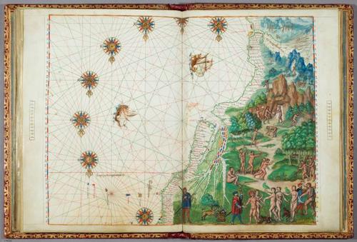 E832 - Vallard - chart 12, Southeastern South America, Straits of Magellan